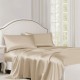 Beige 22 Momme Mulberry Silk Flat Sheet Canada