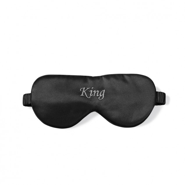 Black King Silk Sleep Mask Canada