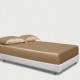 Cappuccino 22 Momme Mulberry Silk Fitted Sheet Canada