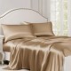 Cappuccino 22 Momme Mulberry Silk Flat Sheet Canada