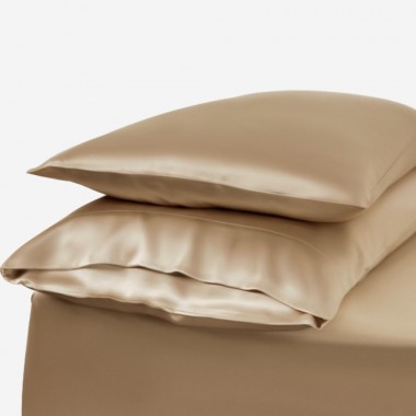 Cappuccino Envelope 22 Momme Mulberry Silk Pillowcase Canada