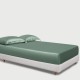 Celadon Green 22 Momme Mulberry Silk Fitted Sheet Canada