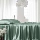 Celadon Green 22 Momme Mulberry Silk Fitted Sheet Canada