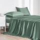 Celadon Green 22 Momme Mulberry Silk Flat Sheet Canada