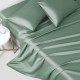 Celadon Green 22 Momme Mulberry Silk Flat Sheet Canada