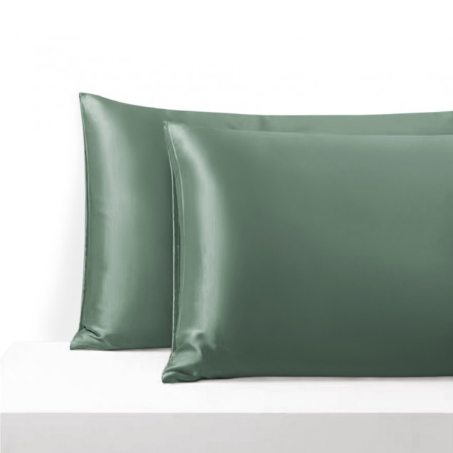 Celadon Green Envelope 22 Momme Mulberry Silk Pillowcase Canada