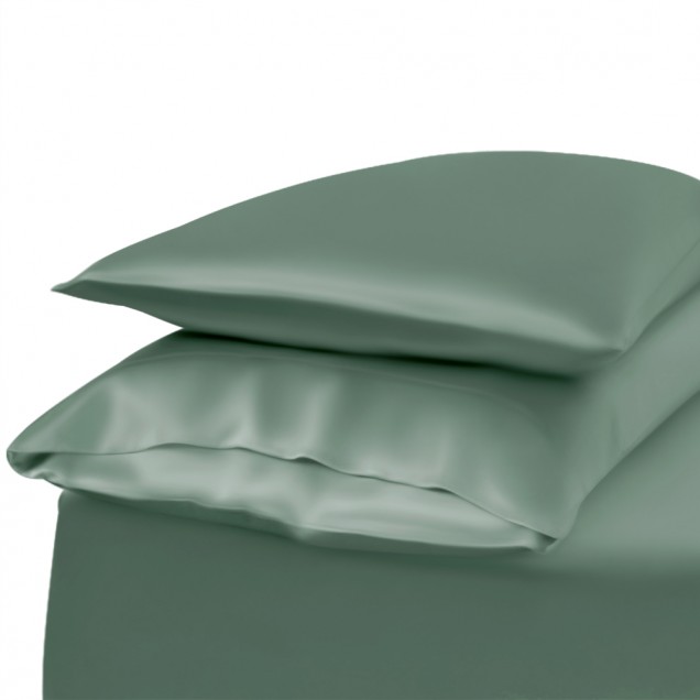 Celadon Green Envelope 22 Momme Mulberry Silk Pillowcase Canada