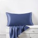 Dark Blue Envelope 22 Momme Mulberry Silk Pillowcase Canada