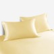 Gold 22 Momme Mulberry Silk Pillowcase with Hidden Zipper Canada