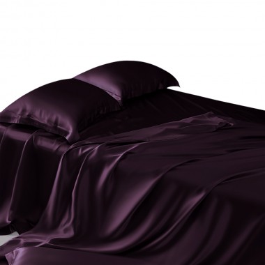 Grape 22 Momme Mulberry Silk Sheet Set Canada