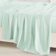 Light Cyan 22 Momme Mulberry Silk Sheet Set Canada