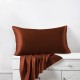 Rust Red Envelope 22 Momme Mulberry Silk Pillowcase Canada