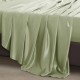 Sage Green 22 Momme Mulberry Silk Flat Sheet Canada