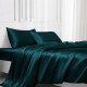 Teal 22 Momme Mulberry Silk Flat Sheet Canada